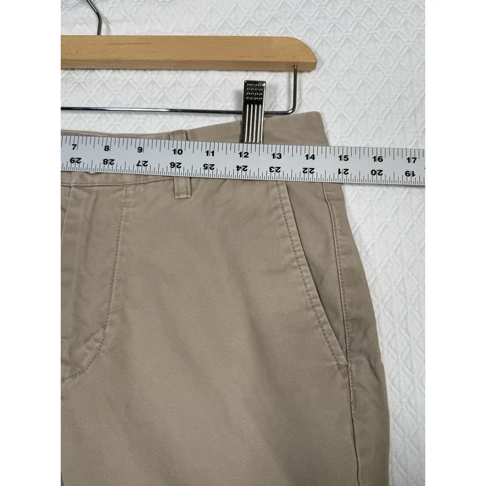 Bonobos Slim Straigh Chinos Pants Men 29x31.5 Tan Casual Preppy Golf Office Flaw